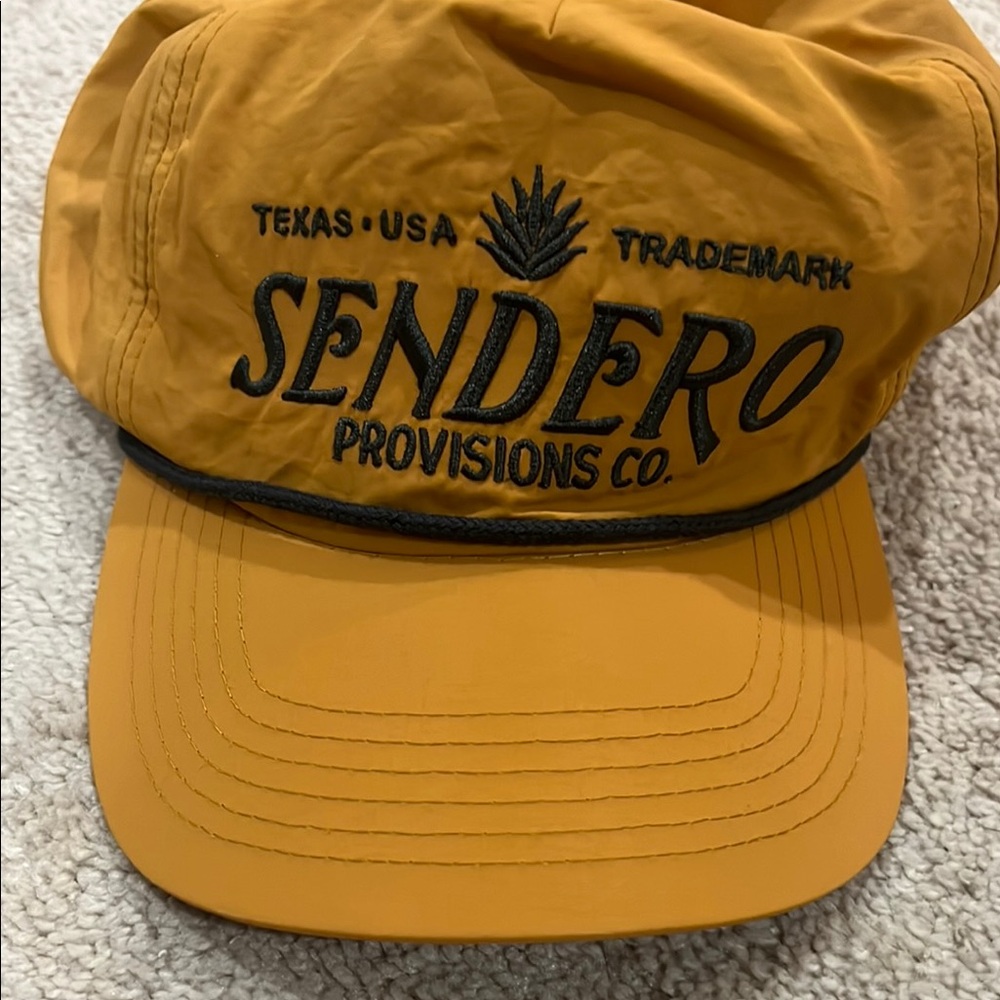 Sendero provision company, logo hat